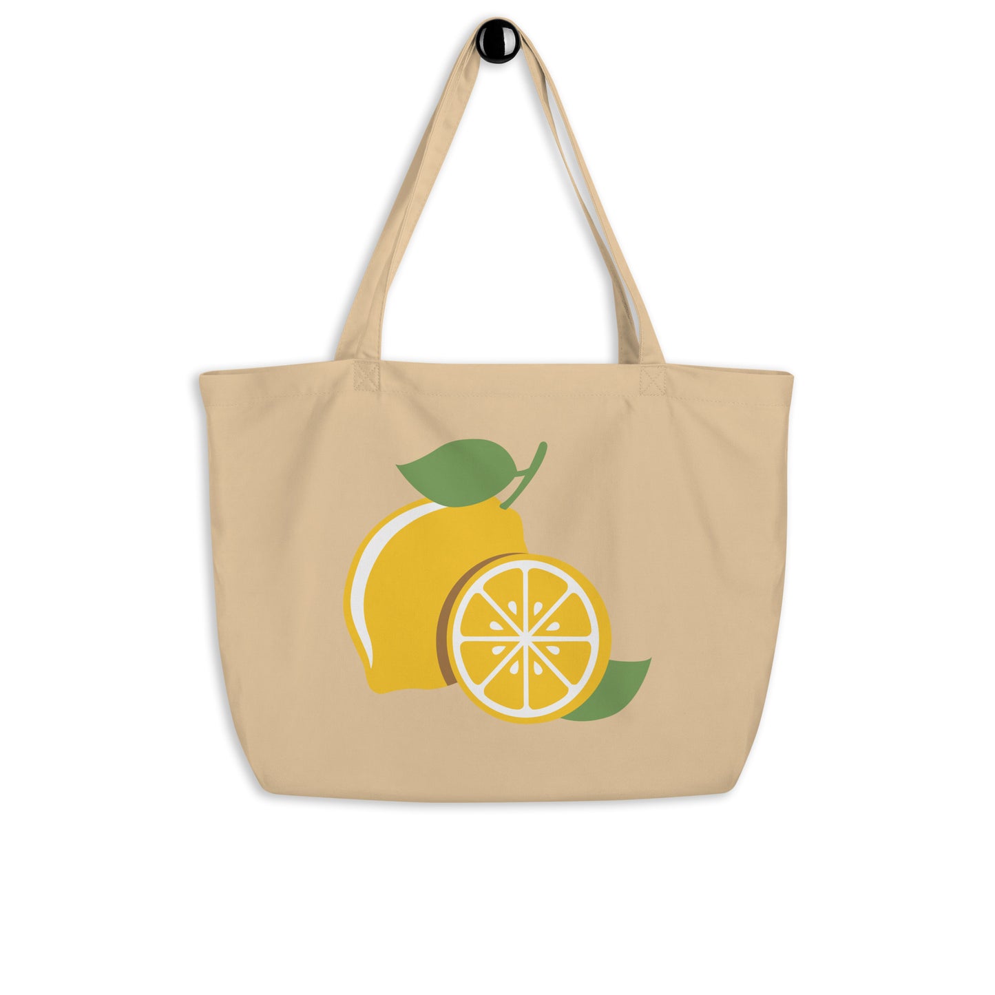 Large organic tote bag